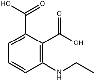 1,2-Benzenedicarboxylicacid,3-(ethylamino)-(9CI) Structure