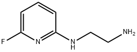 1,2-에탄디아민,N-(6-플루오로-2-피리디닐)-(9CI) 구조식 이미지