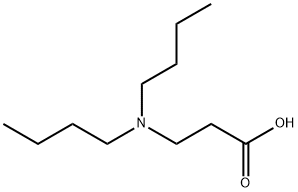 3-(dibutylamino)propanoic acid 구조식 이미지