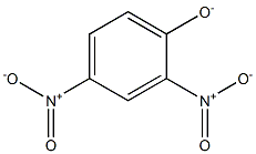 2,4-dinitrophenol(1-) 구조식 이미지