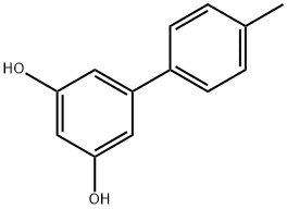 [1,1-Biphenyl]-3,5-diol,4-methyl-(9CI) Structure