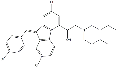 LUMEFANTRINE Structure