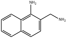 2-나프탈렌메탄아민,1-아미노-(9CI) 구조식 이미지