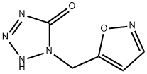 5H-Tetrazol-5-one,1,2-dihydro-1-(5-isoxazolylmethyl)-(9CI) 구조식 이미지