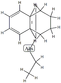 10-에톡시-1,2,3,4-테트라하이드로-8a,4a-(니트릴로메테노)나프탈렌 구조식 이미지