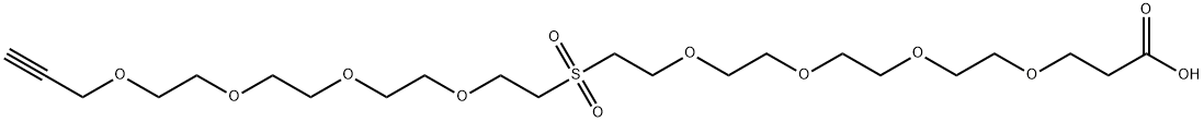 2055024-41-2 Propargyl-PEG4-Sulfone-PEG4-acid