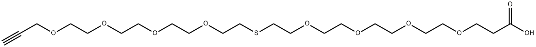 2055041-20-6 Propargyl-PEG4-S-PEG4-acid