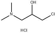 N-(3-Chloro-2-hydroxypropyl)dimethylamine hydrochloride Structure