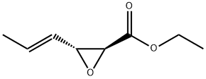 옥시란카르복실산,3-(1E)-1-프로페닐-,에틸에스테르,(2S,3R)-(9CI) 구조식 이미지