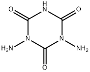 1,3,5-Triazine-2,4,6(1H,3H,5H)-trione,1,3-diamino-(9CI) 구조식 이미지