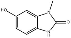 2H-Benzimidazol-2-one,1,3-dihydro-6-hydroxy-1-methyl-(9CI) 구조식 이미지