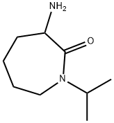 2H-Azepin-2-one,3-aminohexahydro-1-(1-methylethyl)-(9CI) Structure