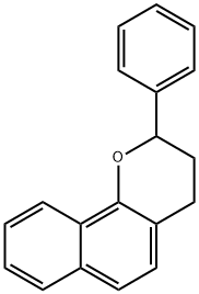 2H-Naphtho[1,2-b]pyran,3,4-dihydro-2-phenyl-(9CI) Structure
