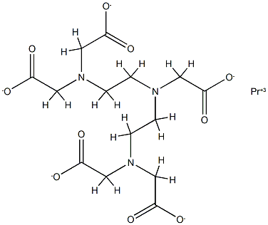 praseodymium DTPA Structure