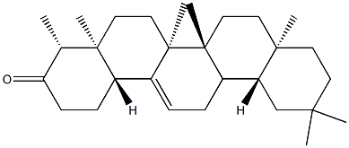 25-Nor-D:A-friedoolean-9(11)-en-3-one 구조식 이미지