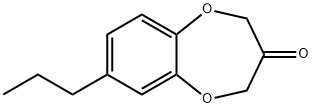 2-h-1,5-benzodioxepin-3(4h)-one,7-propyl-(9ci) 구조식 이미지