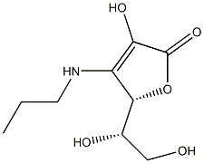 L-아스코르브산,3-데옥시-3-(프로필아미노)-(9CI) 구조식 이미지