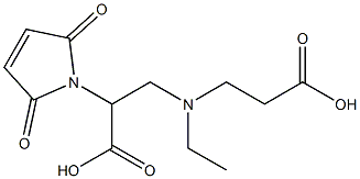 N-(2-carboxyethyl)-N-[2-(2,5-dihydro-2,5-dioxo-1H- 구조식 이미지