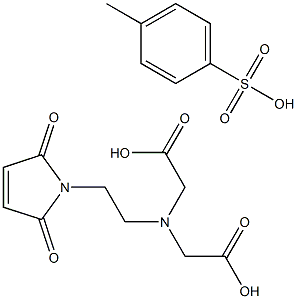 N-(carboxymethyl)-N-[2-(2,5-dihydro-2,5-dioxo-1H-pyrrol-1-yl) Structure