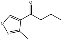 1-Butanone,1-(3-methyl-4-isoxazolyl)-(9CI) 구조식 이미지