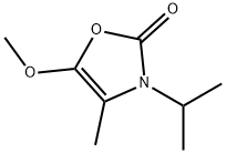 2(3H)-Oxazolone,5-methoxy-4-methyl-3-(1-methylethyl)-(9CI) Structure