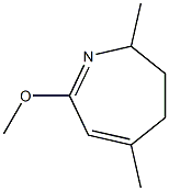 2H-Azepine,3,4-dihydro-7-methoxy-2,5-dimethyl-(9CI) Structure