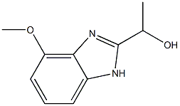 1H-Benzimidazole-2-methanol,4-methoxy-alpha-methyl-(9CI) Structure