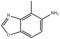 5-Benzoxazolamine,4-methyl-(9CI) Structure