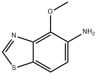 5-Benzothiazolamine,4-methoxy-(9CI) Structure