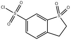 2,3-dihydrobenzo[b]thiophene-6-sulfonyl chloride 1,1-dioxide(WX142546) Structure