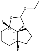 인데노[4,3a-b]푸란,2-에톡시데카히드로-,(3aR,6aR,9aS)-rel-(9CI) 구조식 이미지