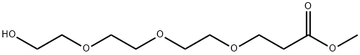 Hydroxy-PEG3-methyl ester Structure