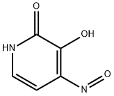 2(1H)-Pyridinone,3-hydroxy-4-nitroso-(9CI) 구조식 이미지