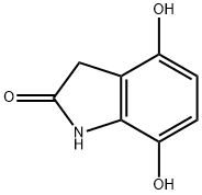 2H-Indol-2-one,1,3-dihydro-4,7-dihydroxy-(9CI) Structure
