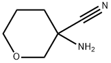 2H-Pyran-3-carbonitrile,3-aminotetrahydro-(9CI) Structure