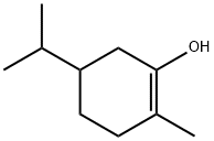 1-Cyclohexen-1-ol,2-methyl-5-(1-methylethyl)-(9CI) 구조식 이미지