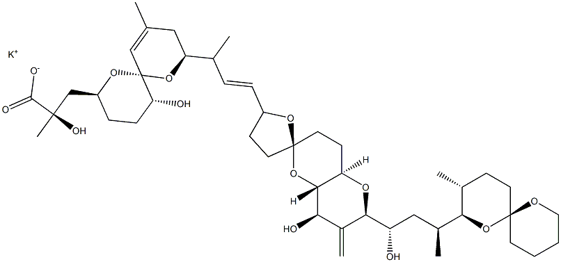 OKADAIC ACID POTASSIUM SALT, HIGH PURITY, 98 Structure