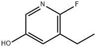 3-Pyridinol,5-ethyl-6-fluoro-(9CI) Structure