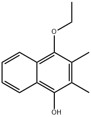 1-나프탈레놀,4-에톡시-2,3-디메틸-(9CI) 구조식 이미지