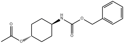 Trans-4-(((Benzyloxy)Carbonyl)Amino)Cyclohexyl Acetate(WXC01492) 구조식 이미지