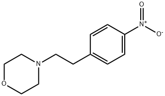 4-(4-nitrophenethyl) morpholine Structure