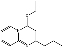 2H-Pyrido[1,2-a]pyrimidine,4-ethoxy-3,4-dihydro-2-propyl-(9CI) 구조식 이미지