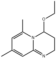 2H-Pyrido[1,2-a]pyrimidine,4-ethoxy-3,4-dihydro-6,8-dimethyl-(9CI) 구조식 이미지