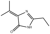 4H-Imidazol-4-one,2-ethyl-1,5-dihydro-5-(1-methylethylidene)-(9CI) Structure