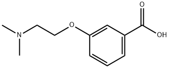 3-[2-(dimethylamino)ethoxy]benzoic acid Structure
