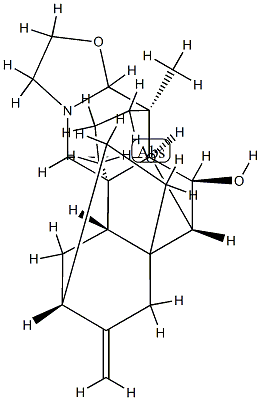 15,23-Dideoxy-19,23-epoxy-6β-hydroxyajaconine Structure