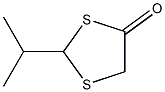 1,3-Dithiolan-4-one,2-(1-methylethyl)-(9CI) Structure