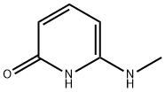 2(1H)-피리디논,6-(메틸아미노)-(9CI) 구조식 이미지