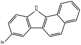 8-bromo-11H-benzo[α]carbazole Structure
