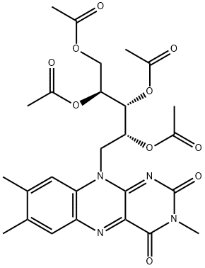 3-메틸리보플라빈테트라아세테이트 구조식 이미지